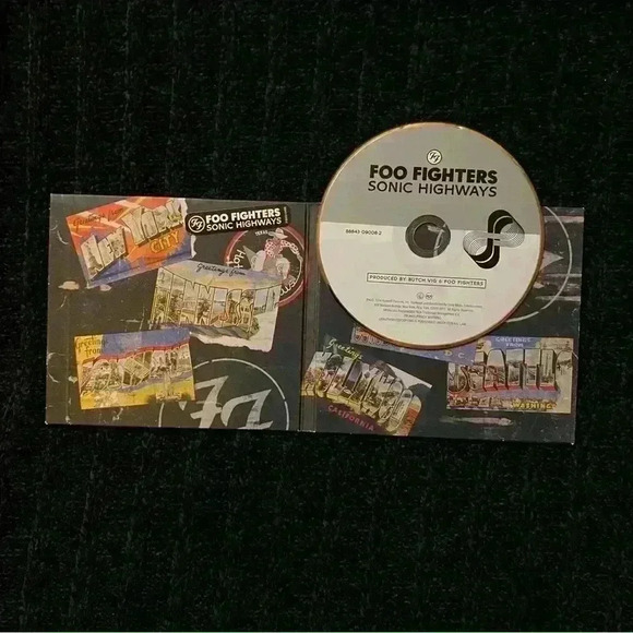 Vintage CD Sonic Highways by Foo Fighters (CD, 2014) - Picture 4 of 4